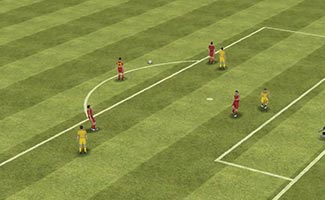 3 vs 3 transition small sided soccer game